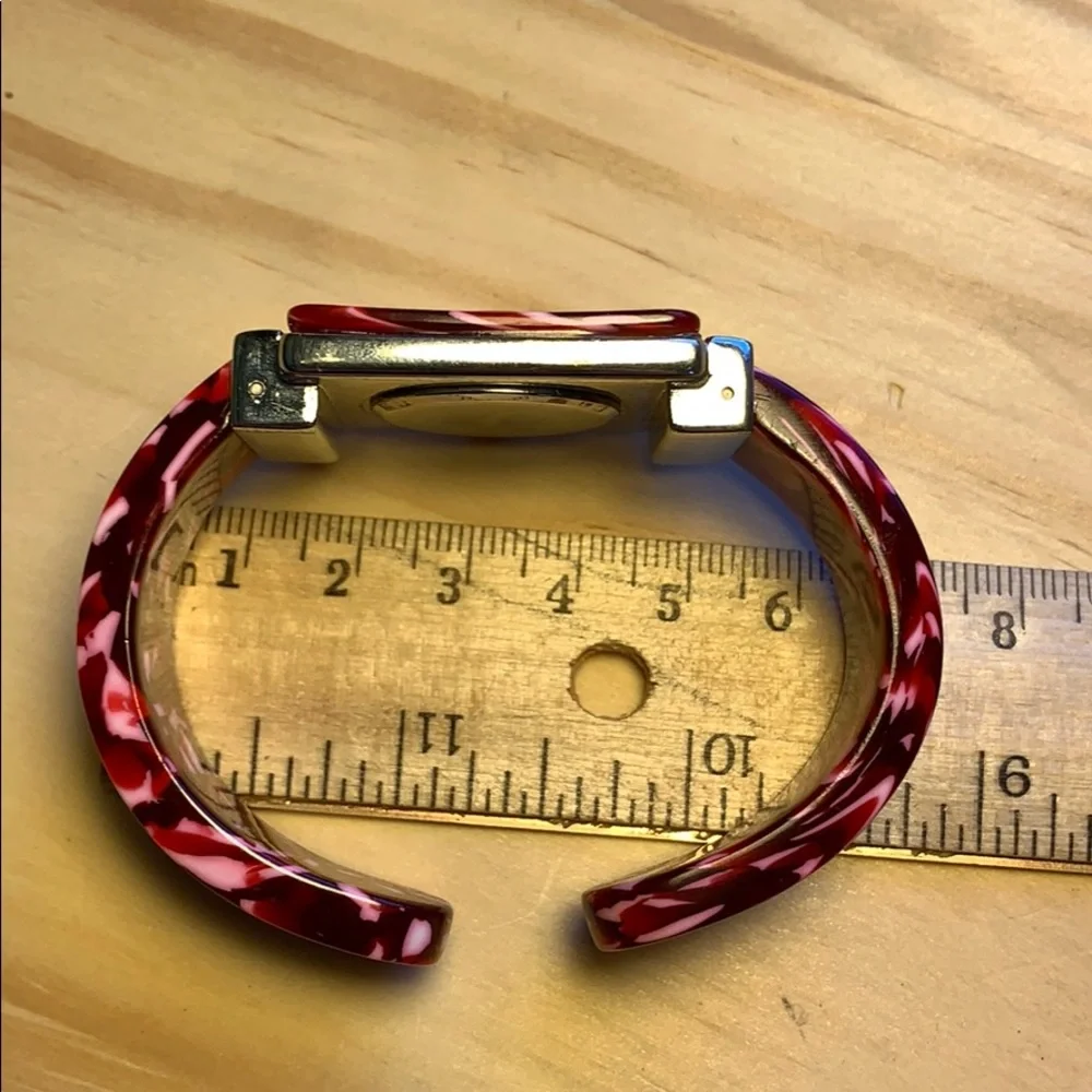 Narmi lucite bracelet watch fashionable fun